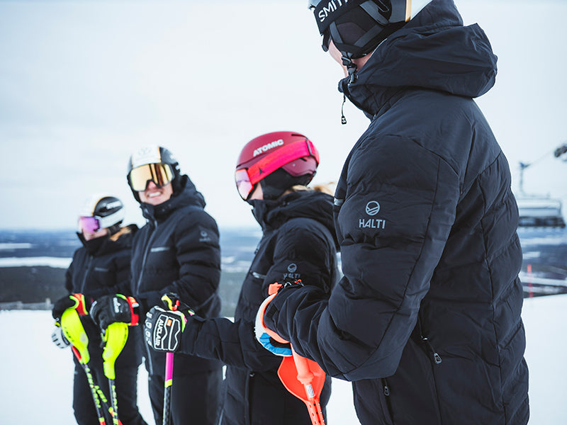 Halti vaatettaa Suomen alppi- ja kumparemaajoukkueet