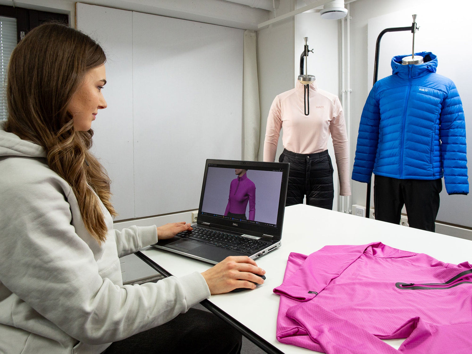 Designer's voice: 3D-suunnittelu mullistaa Haltin vaatteiden kehitystyön