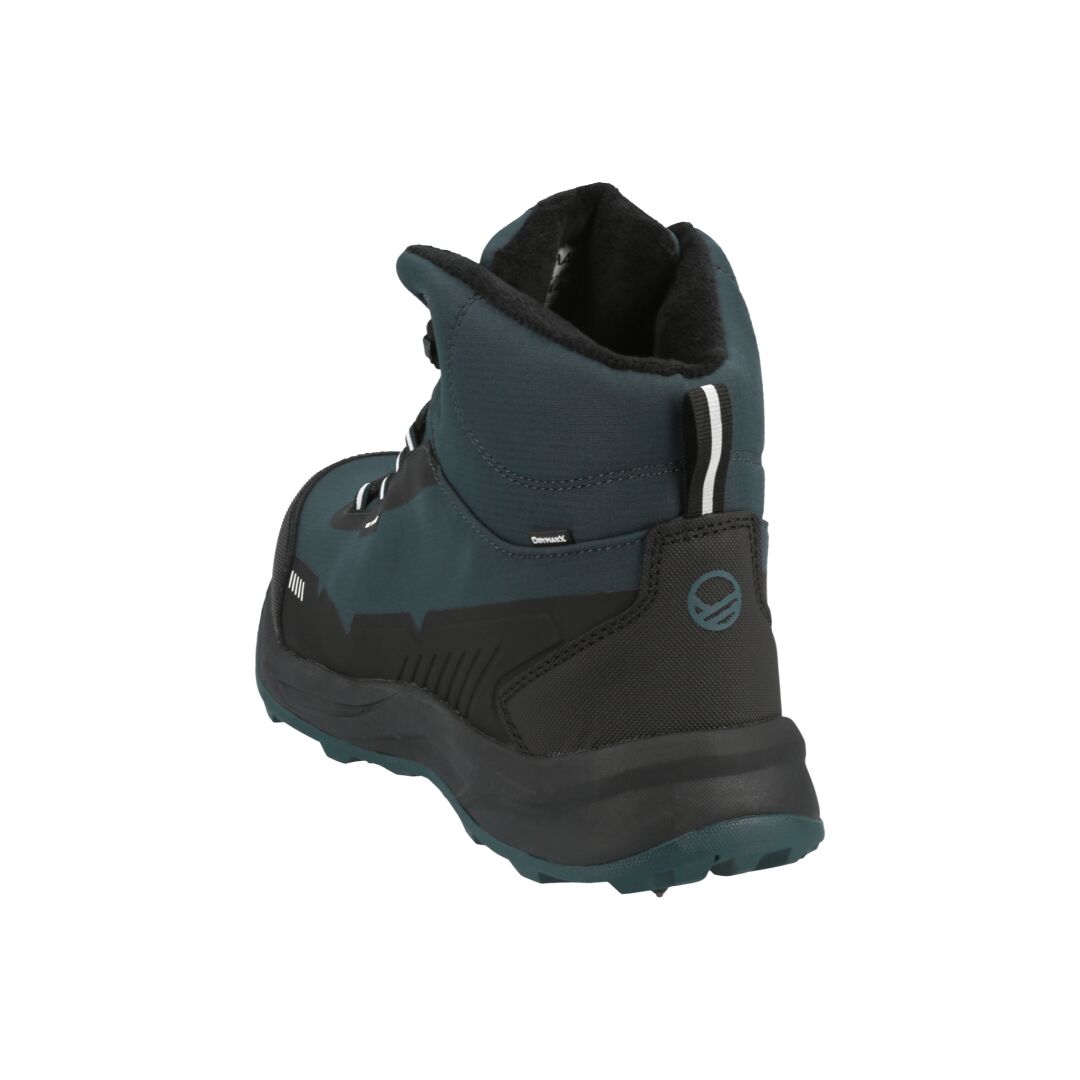 Halti Kenai Mid Miesten DrymaxX nastakenkä näkyy takaapäin valkoisella taustalla.