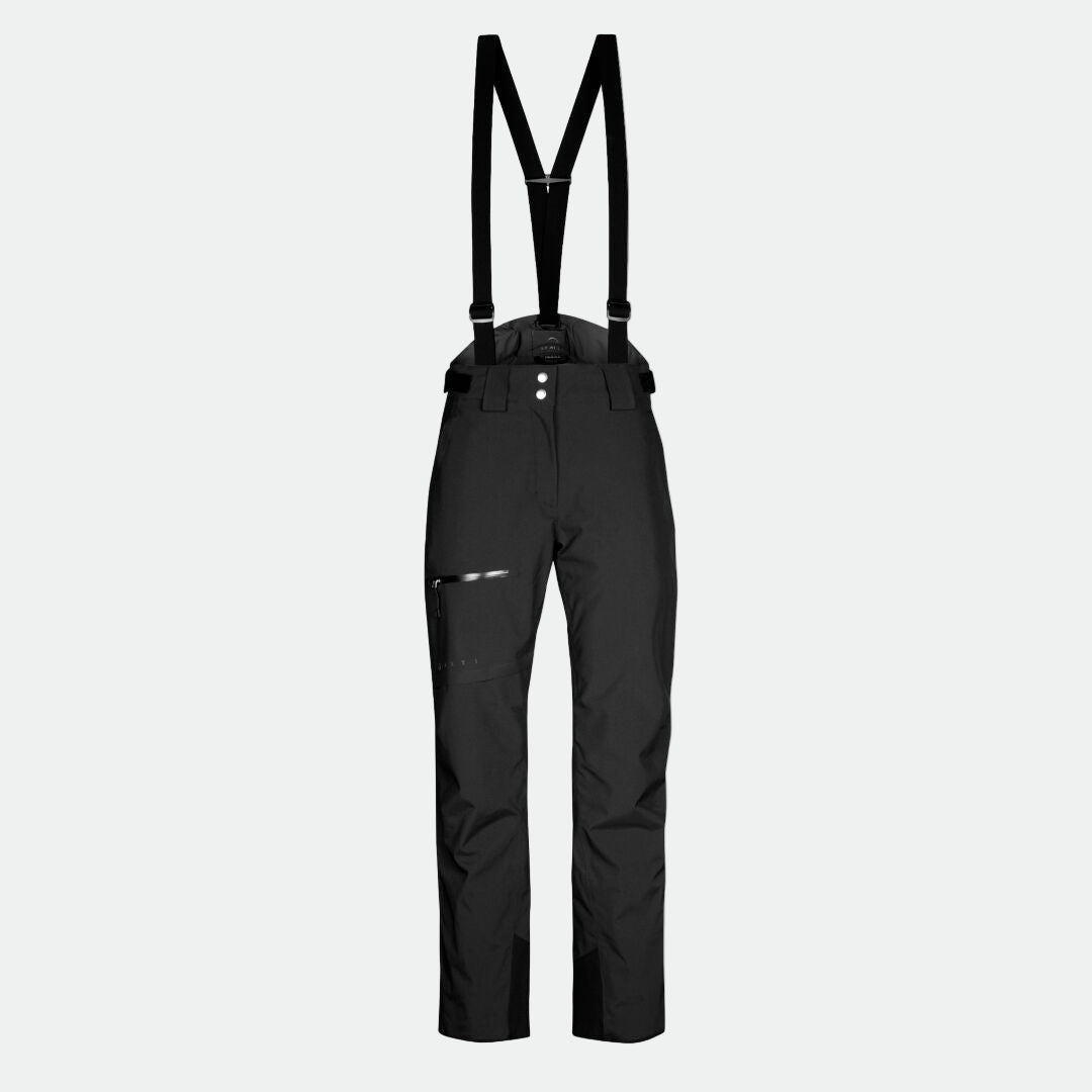 Halti Carvey Naisten Lasketteluhousut - Musta - Women's Ski Pants - Black