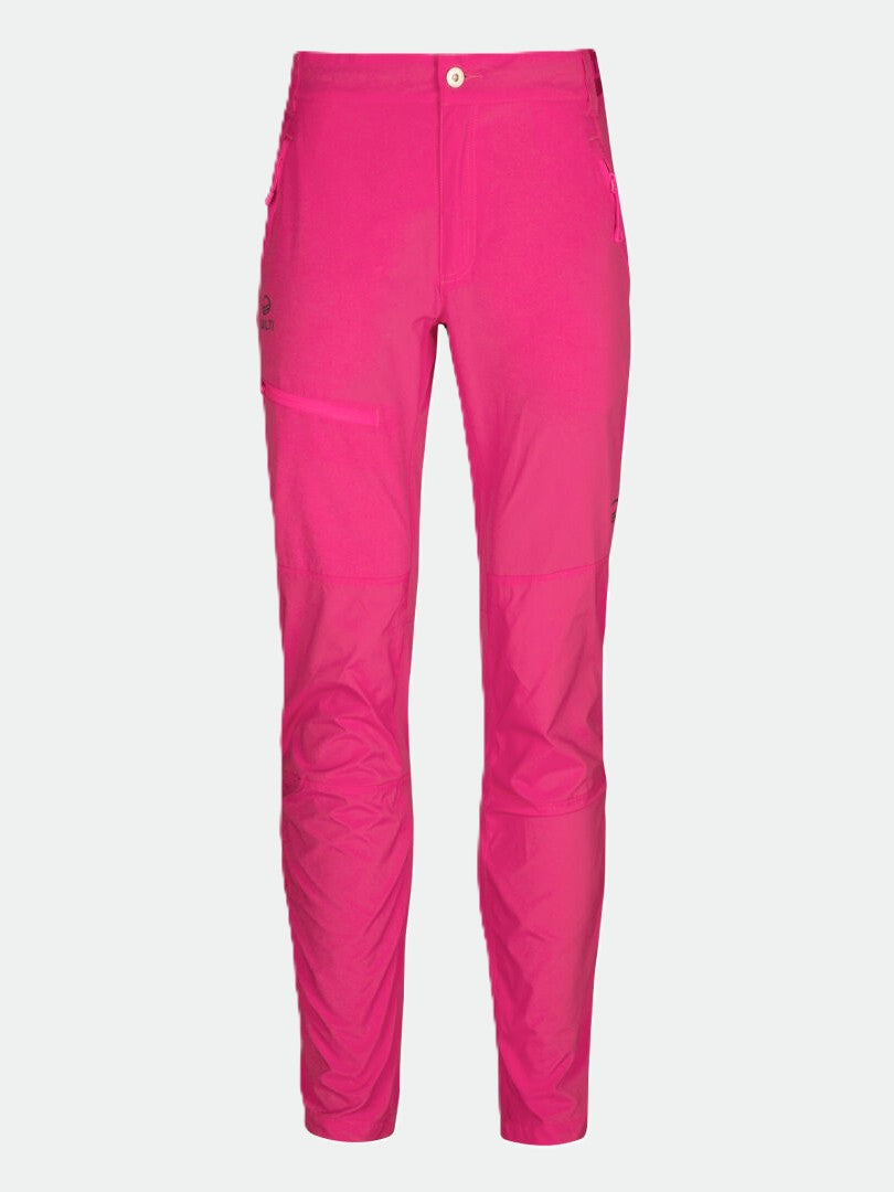 Halti Pallas Naisten X-stretch Lite ulkoiluhousut, etutaskut, hienovarainen logo & Quick Dry materiaalilla.