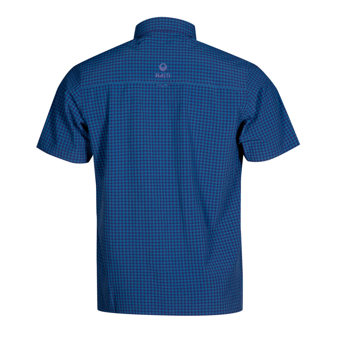 Kota ruudullinen ulkoilupaita miesten sininen - Kota check outdoor shirt men's blue - Kota kariertes Outdoor-Hemd Herren blau - Kota rutig outdoor-skjorta herr blå