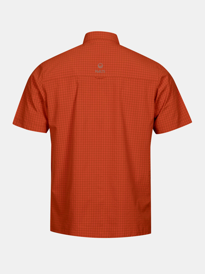 Halti Kota short sleeve shirt men's orange