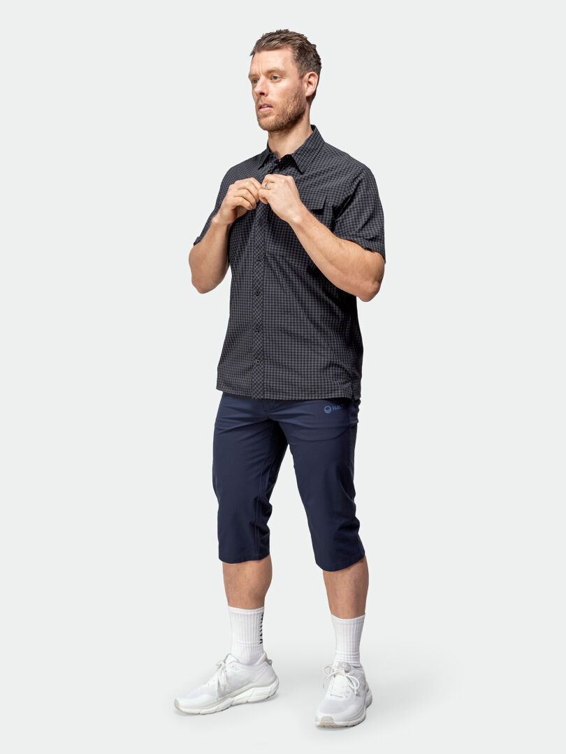 Halti Kota short sleeve shirt men's black