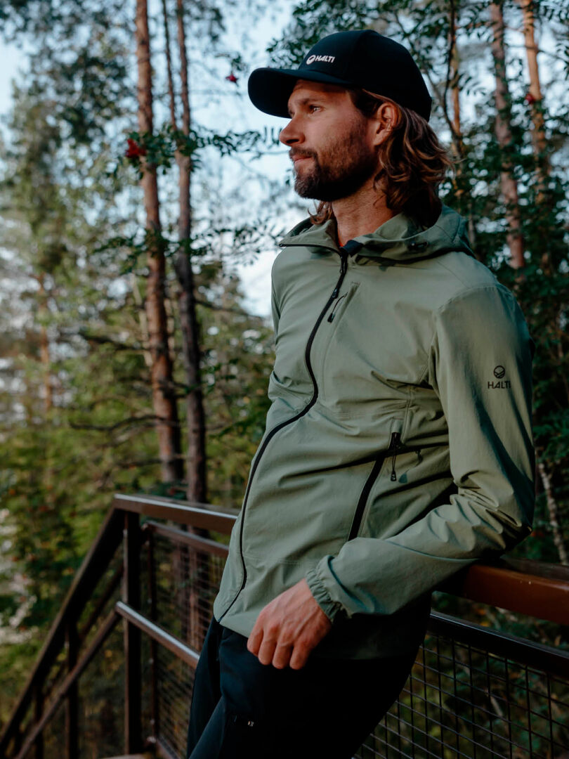 Halti Pallas Evo X-stretch Jacket Mens Mattas Basball Cap - Pallas Evo X-stretch Takki Miesten Mattas Lippis - Pallas Evo X-Stretch Jacka Herr Mattas Keps -Pallas Evo X-Stretch Jacke Herren Mattas Baseball Cap