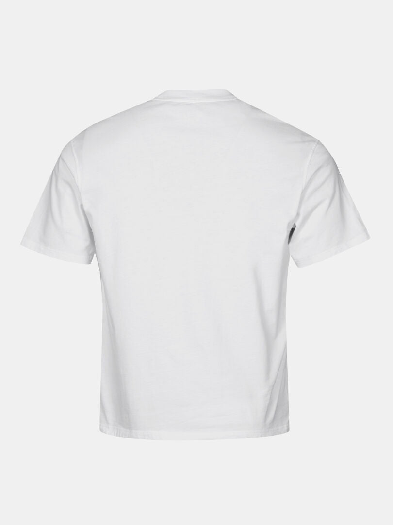 Halti Skaltsi T-paita Unisex on kuvattu takaapäin vaaleanharmaalla pohjalla.