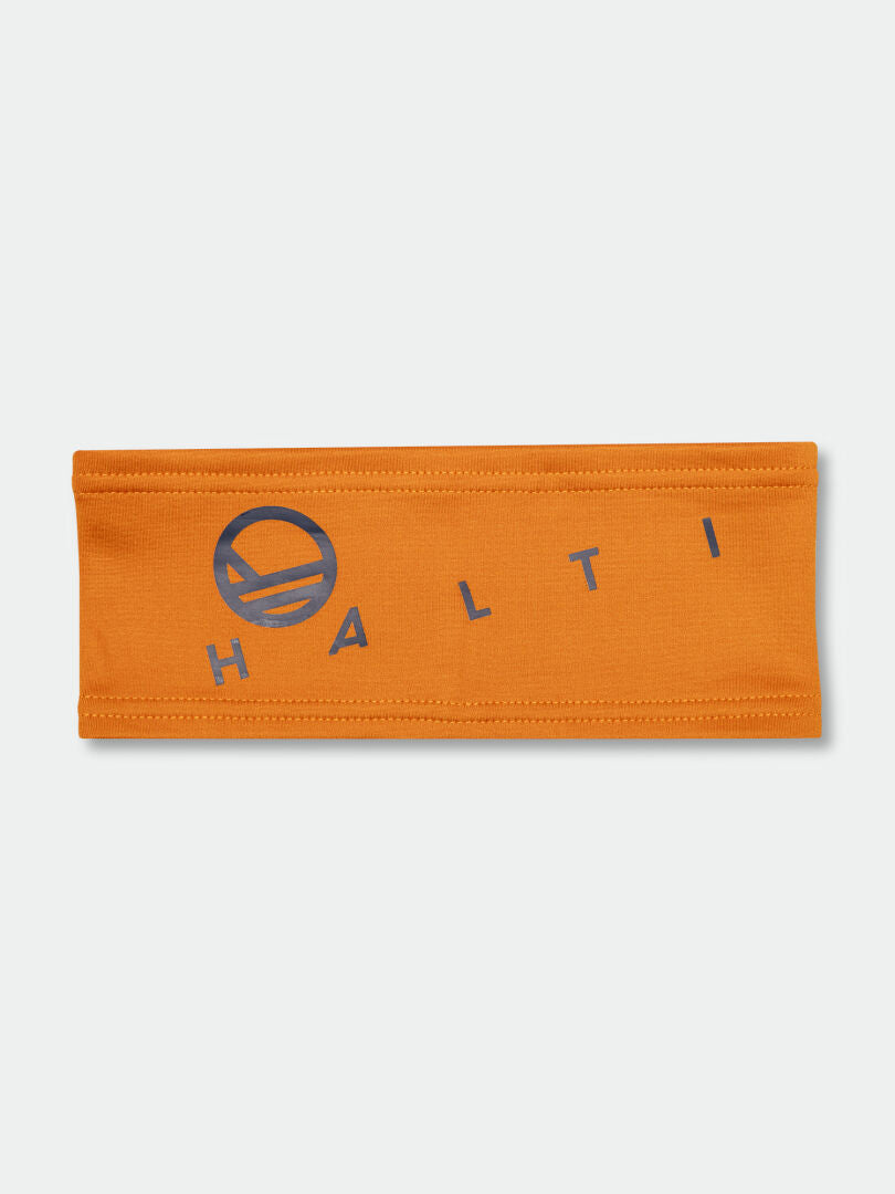 Halti Kara Panta on sporttinen trikoopanta, jossa sininen Halti-logo edessä - sopii parhaiten liikuntaan.