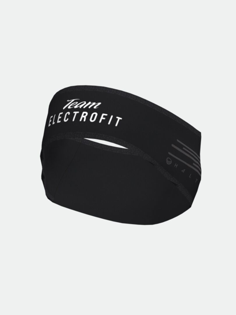 Halti Veloce Panta - Electrofit-juoksuvyö mustalla