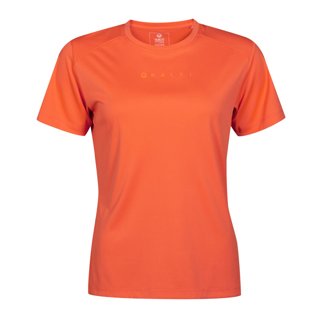 Salves tekninen t-paita naisten oranssi - Salves technical t-shirt women's orange - Salves technisches T-Shirt Damen Orange - Salves teknisk T-tröja dam orange