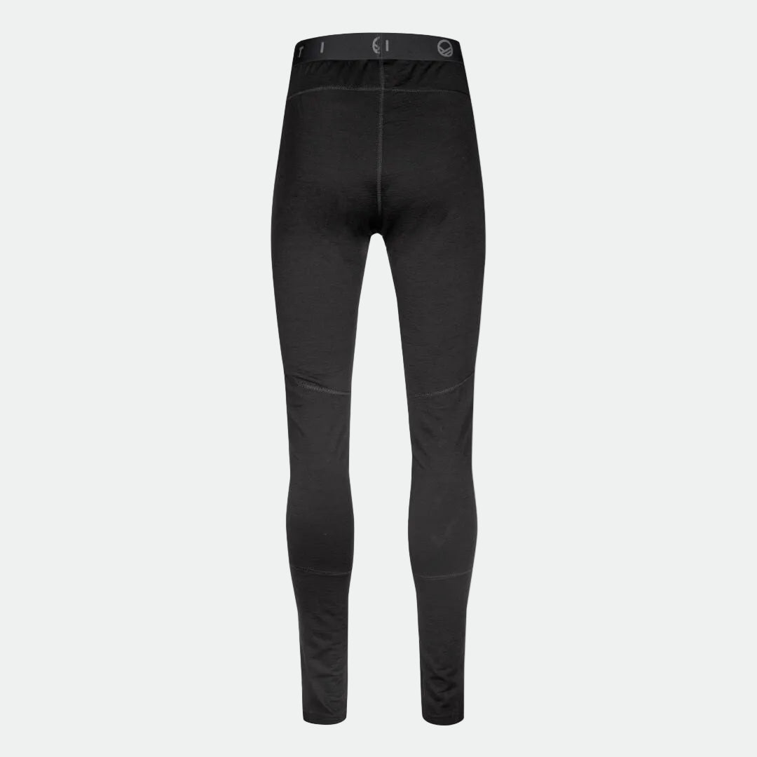 Halti Pihka II Merino Alushousut Naisten leggingsit selässä, ihanteelliset aktiiviseen käyttöön. Mulesing-vapaa.