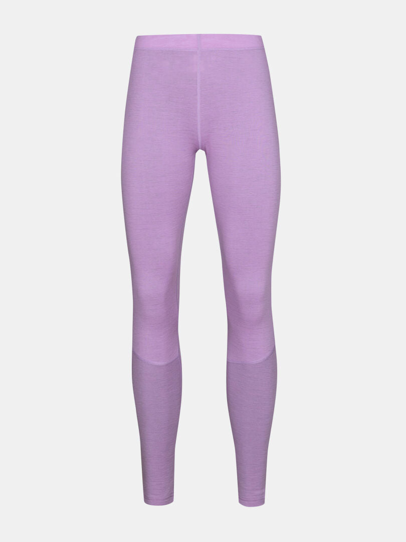 Halti Hossa II Merino Kerrasto -naisten leggingsit laventelinvärisenä sopivat täydellisesti minkä tahansa kevyen alusasun kanssa.