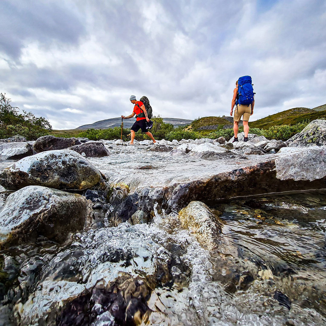 Vaellus - Jokien Ylitys