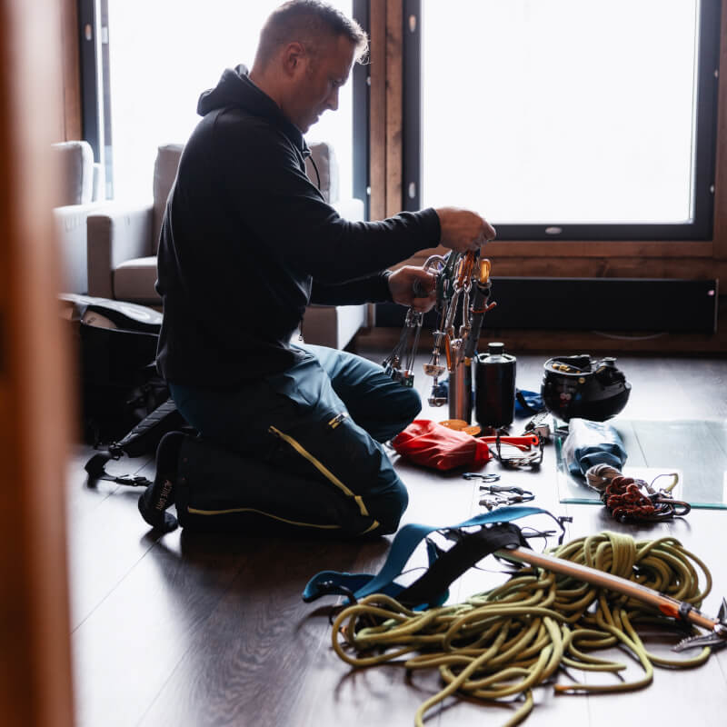 Josef Westerlund - Kiipeilyvälineet