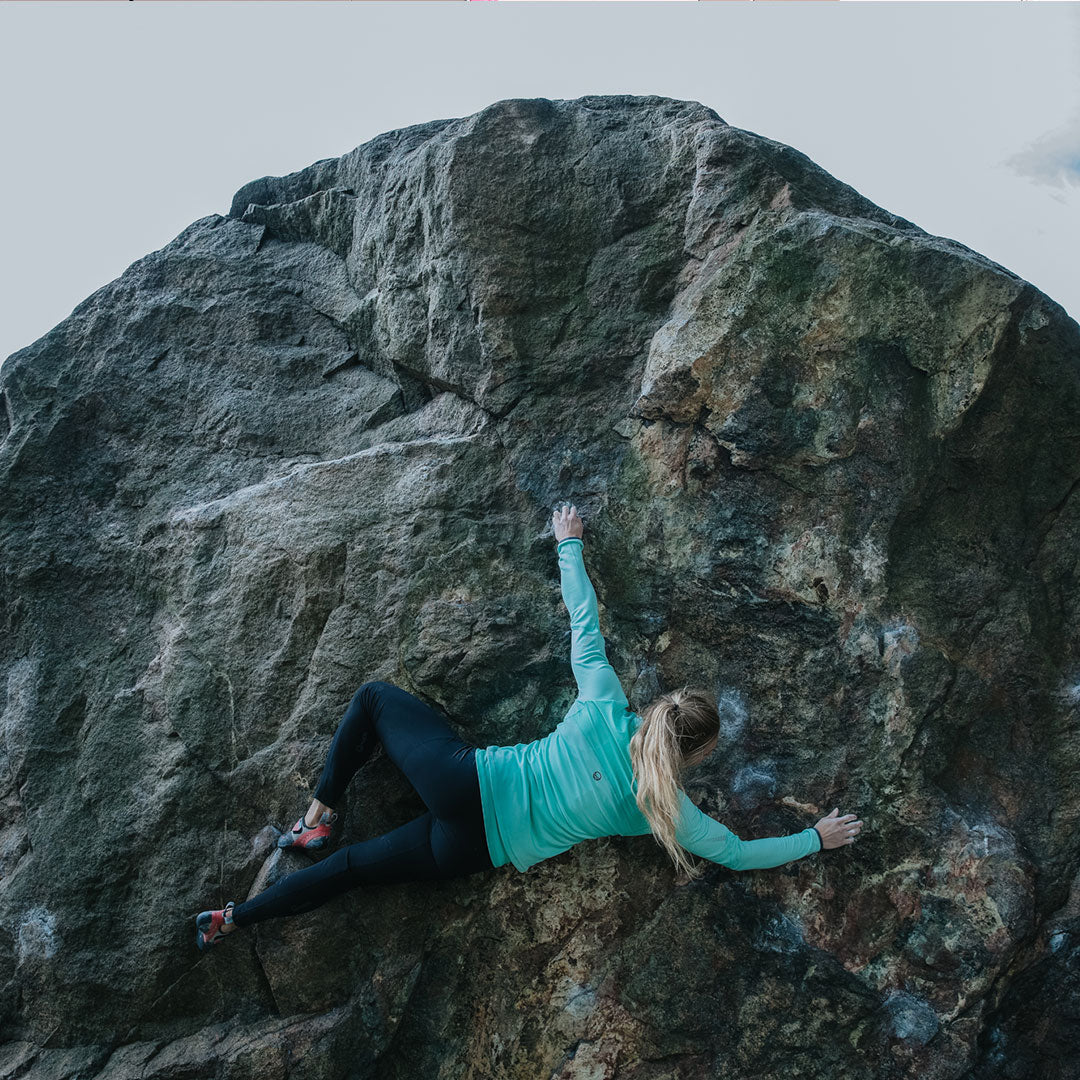 Roosa Huhtikorpi - Kiipeily - Boulderointi - Kallio