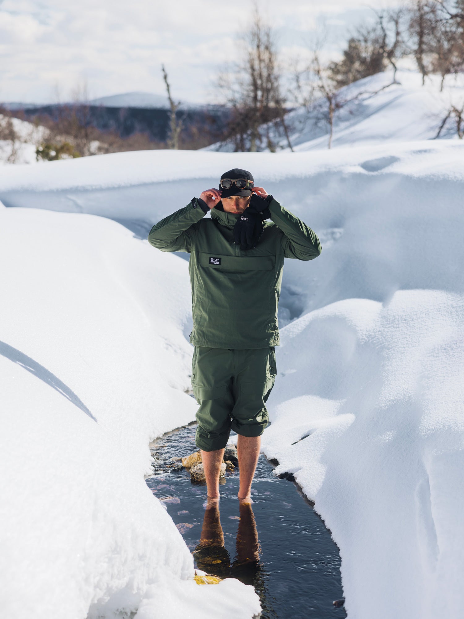 Juuso Holstein on Pallasten Pöllöjen perustaja ja Haltin tuotteiden testaaja