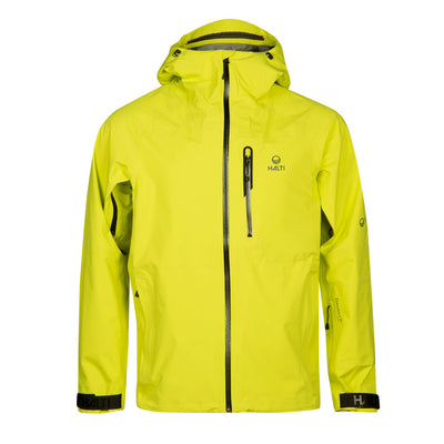 Halti Alpine unisex 3-layer outdoor jacket yellow