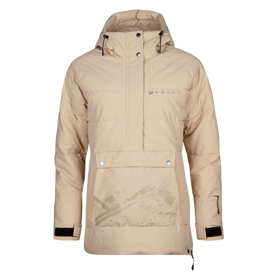 Halti Chowper women's ski anorak beige