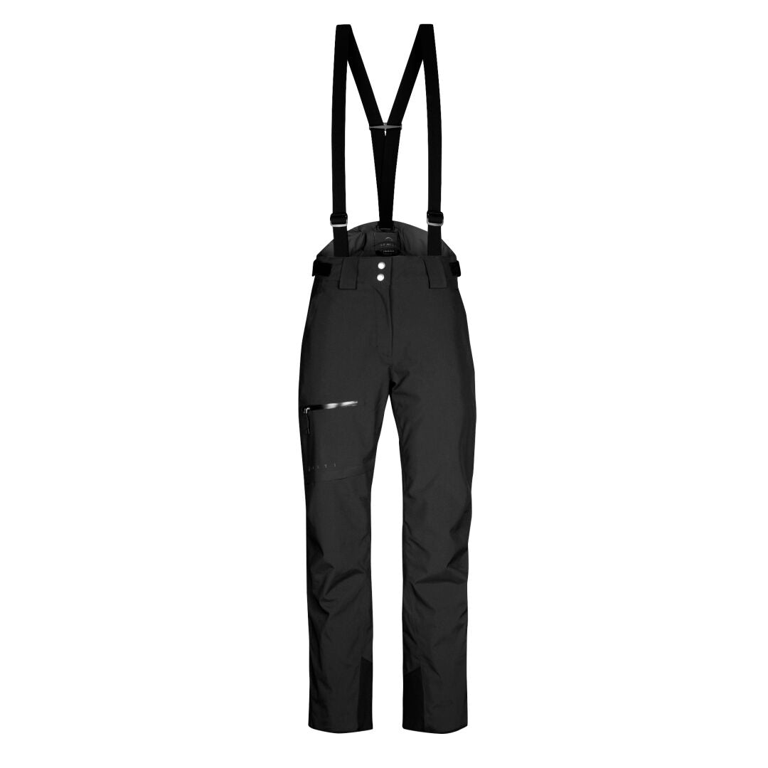 Halti Carvey Naisten Lasketteluhousut - Musta - Women's Ski Pants - Black