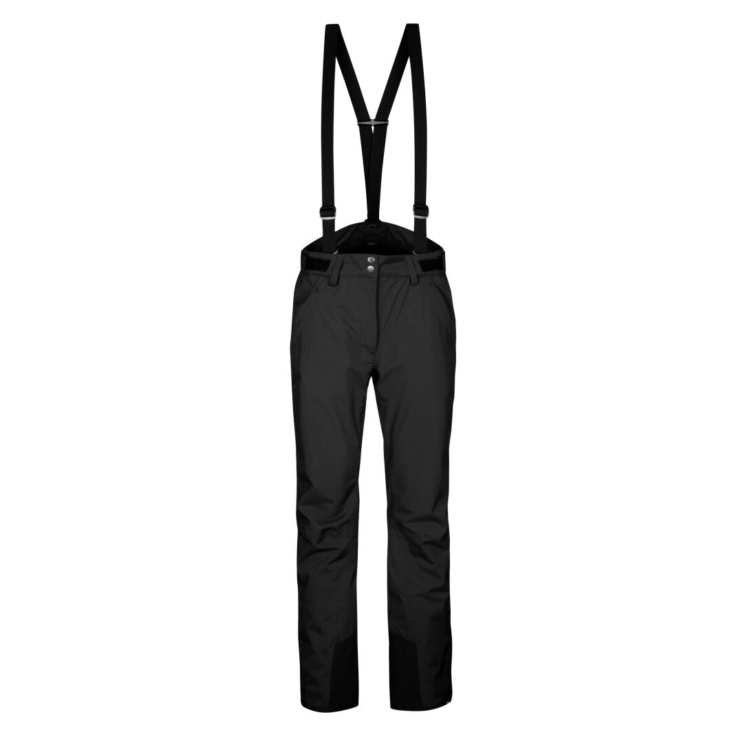 Halti Trusty Women's Short DrymaxX Ski Pants - Naisten Lyhyet lasketteluhousut - Black