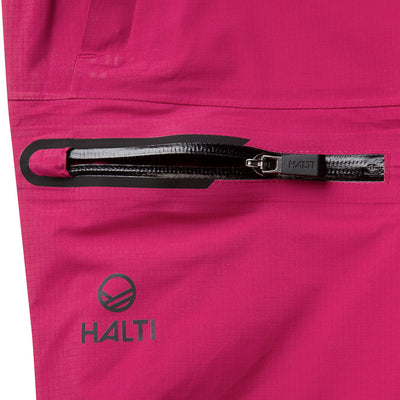 Halti Alpine women's shell ski pants pink