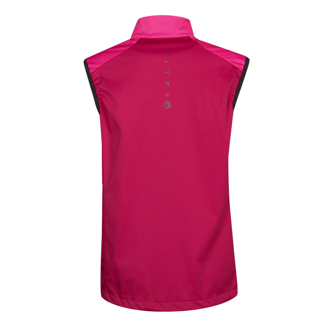 Halti Tour women's outdoor vest pink - Urheiluliivi - Back