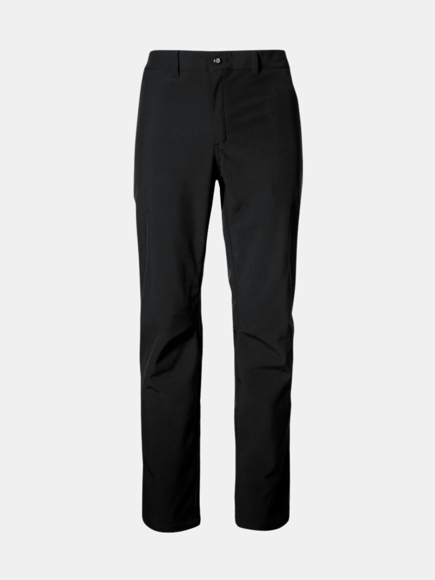 Halti Koli Miesten Miesten Softshell Housut, jossa on napillinen ja vetoketjullinen vetoketju, kuvassa vaaleanharmaalla pohjalla.