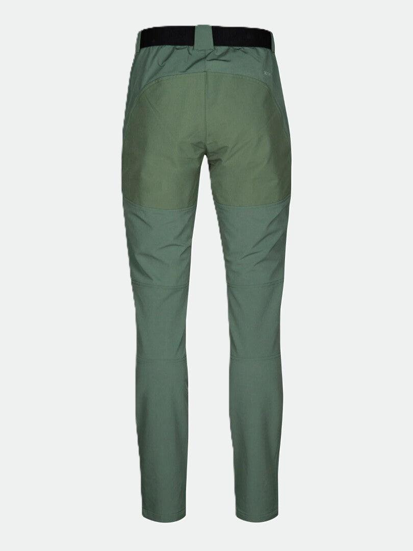 Halti Pallas III Warm X-stretch Ulkoiluhousut Naiset, jossa on vahvistettu istuin, polvet ja X-stretch-materiaali.