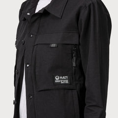 halti easy hike schaket women's black - halti easy hike naisten paitatakki musta - halti easy hike hemdjacke damen schwarz - halti easy hike jacka dam svart