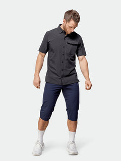 Halti Kota short sleeve shirt men's black
