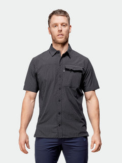Halti Kota short sleeve shirt men's black