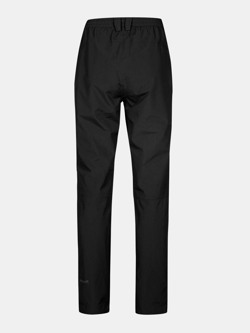 Leisti II Short DX Kuorihousut Naisten by Halti kuvattuna selästä vaaleanharmaalla pohjalla.