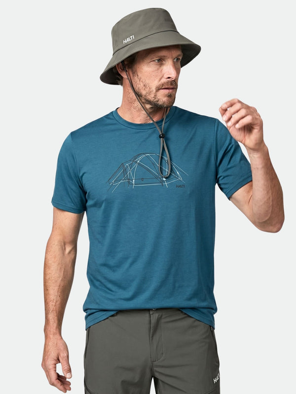 Kalteva T-paita Miesten