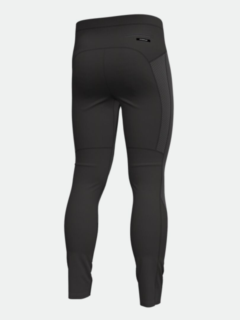 Takakuva Halti Suunta Hybriditrikoot Miesten - Electrofit, jossa on verkkosivut ja vetoketjutasku ulkotreeneihin.