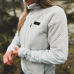 Halti Forcefull women's fluffy layer jacket white / Halti Forcefull naisten välitakki valkoinen