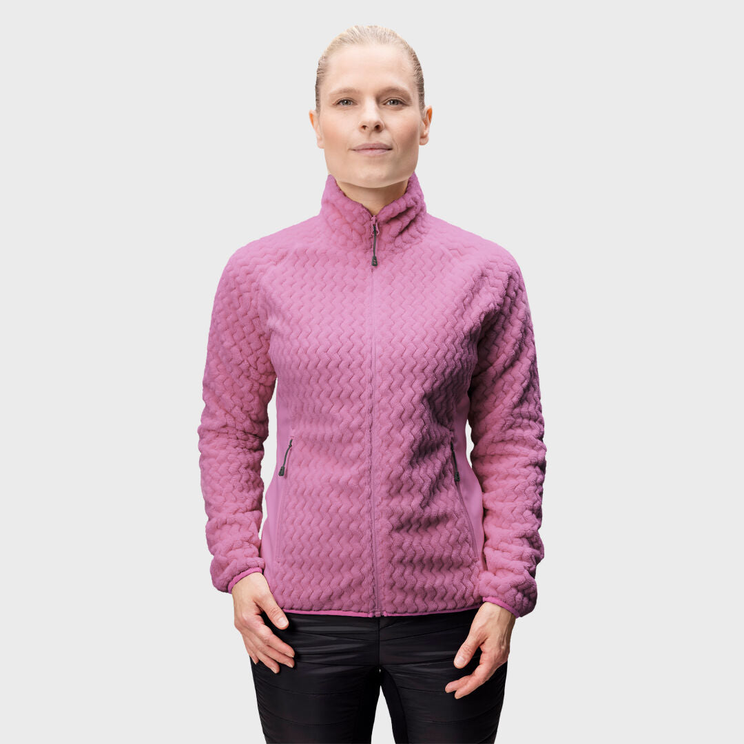 Halti Thermel Midlayer Women's Rose / Thermel Välitakki Naisten vaaleanpunainen / Thermel Mellanlager dam rosa / Thermel Midlayer Damen Rose
