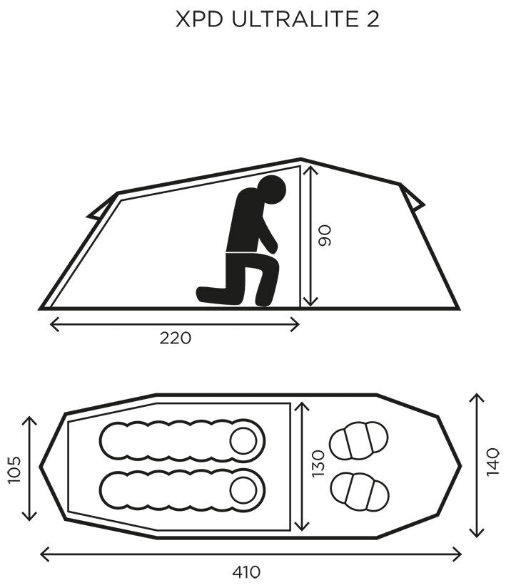 XPD Ultralite 2 Teltta