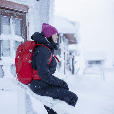 Halti Alpine Unisex Kuorihousut ja Kuoritakki - Skitouring - Reppu