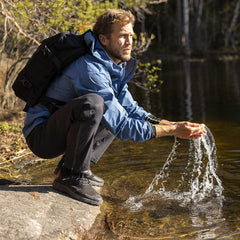 Lastu Miesten DrymaxX 2,5L Kuoritakki - Sininen