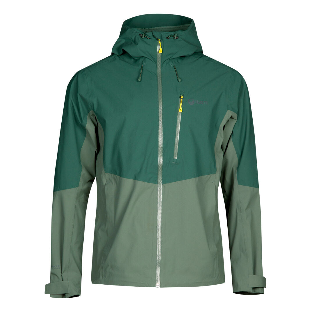Halti Biegga Neve men's waterproof outdoor jacket green