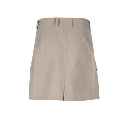 Halti Reissu Naisten Plus Shortsihame - Golf shortsit - Hame - Beige - Takaa