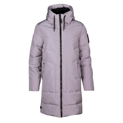 Halti Kallio Linjat women's puffer coat lavender