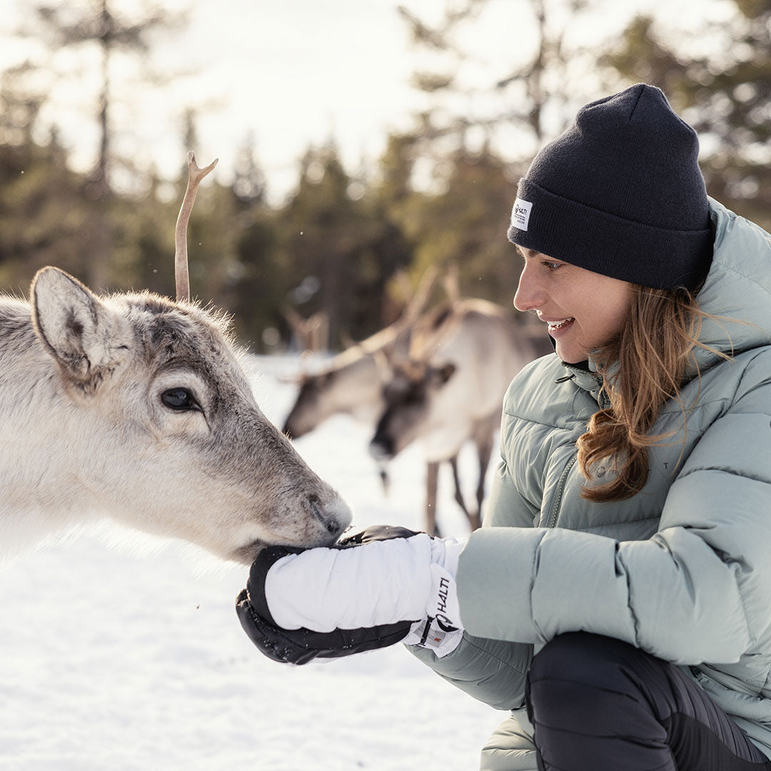 Halti Versant Naisten Untuvatakki - Vihreä - Poro