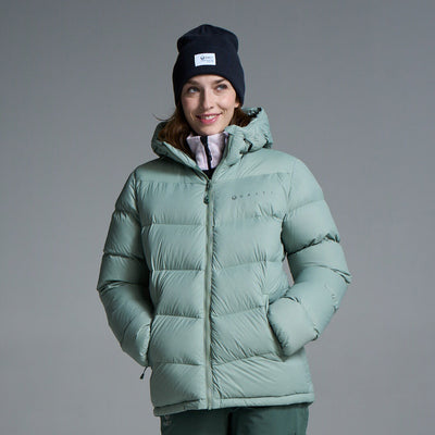 Halti Versant women's down jacket mint green