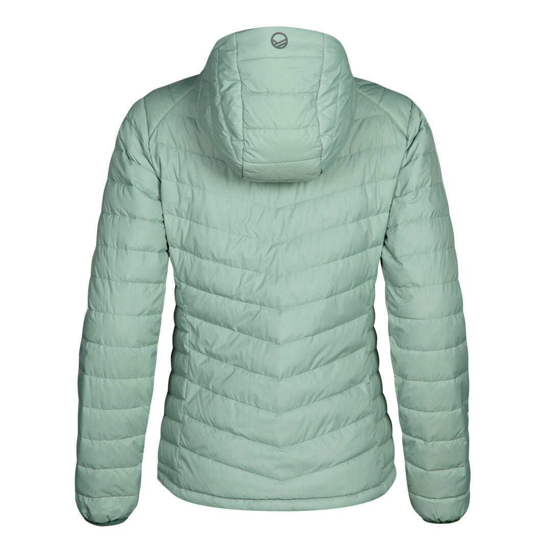 Halti Evolve Lite women's plus size down jacket in mint green