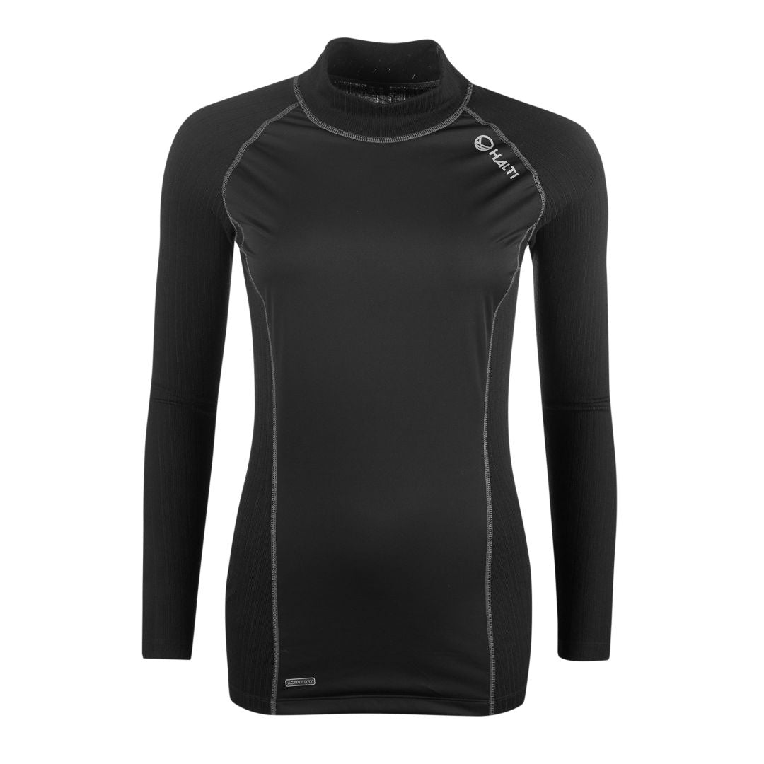 Halti Avion Windy Women's Baselayer LS Shirt Black