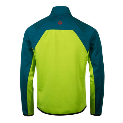 Halti Suunta men’s hybrid jacket acid lime green 