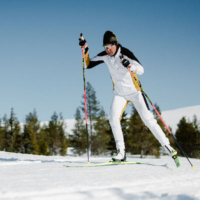 Halti Veloce Hiihtotakki Naisten - Valkoinen - Kerttu Niskanen 