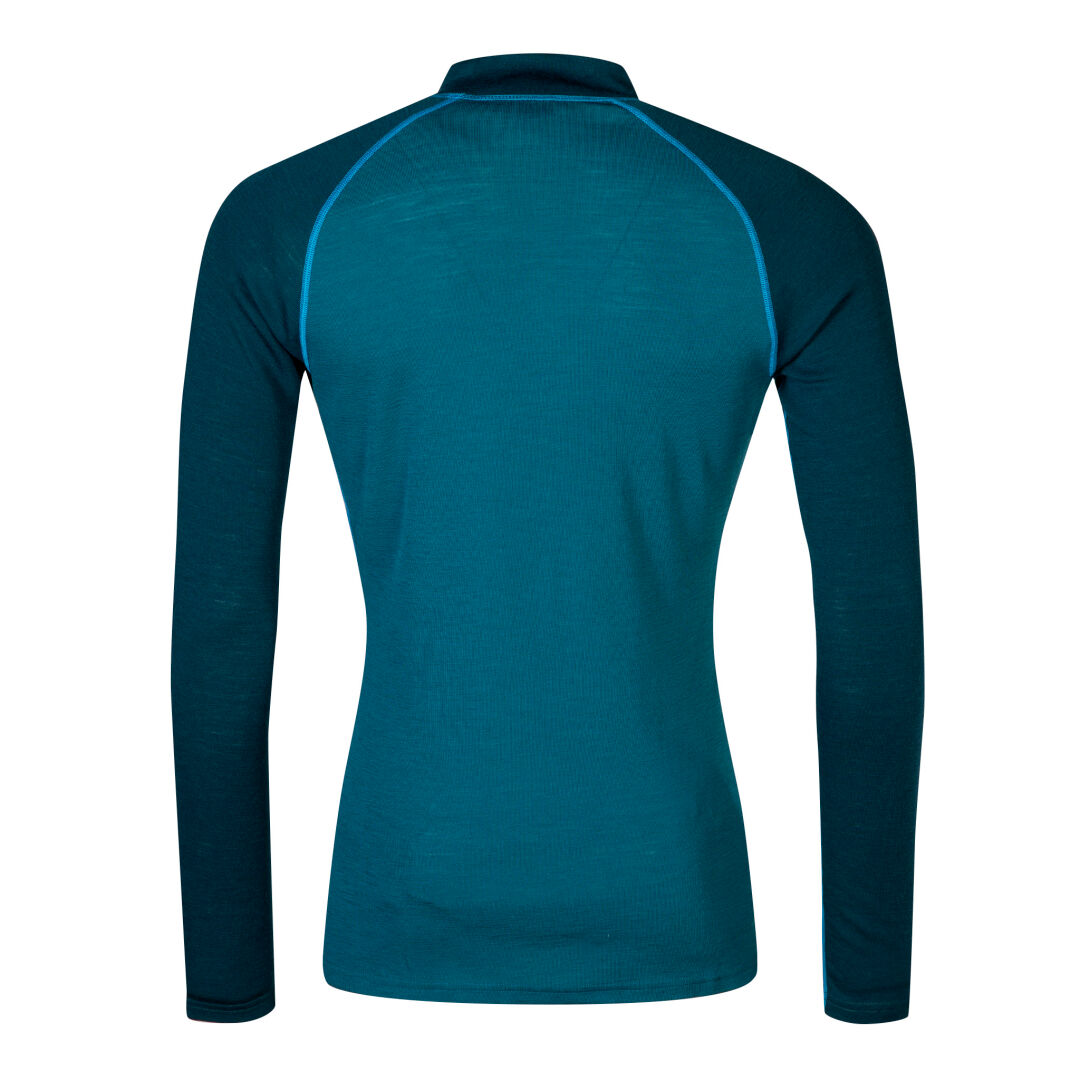 Halti Neva men's merino wool base layer shirt blue