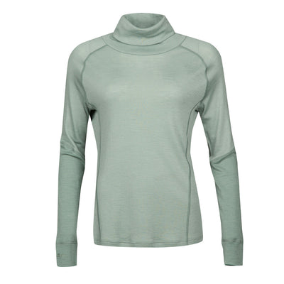 Halti Hossa women's merino shirt mint green