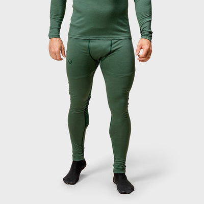 Halti Pihka men's merino wool base layer green / Halti Pihka miesten merinovillakerrasto vihreä